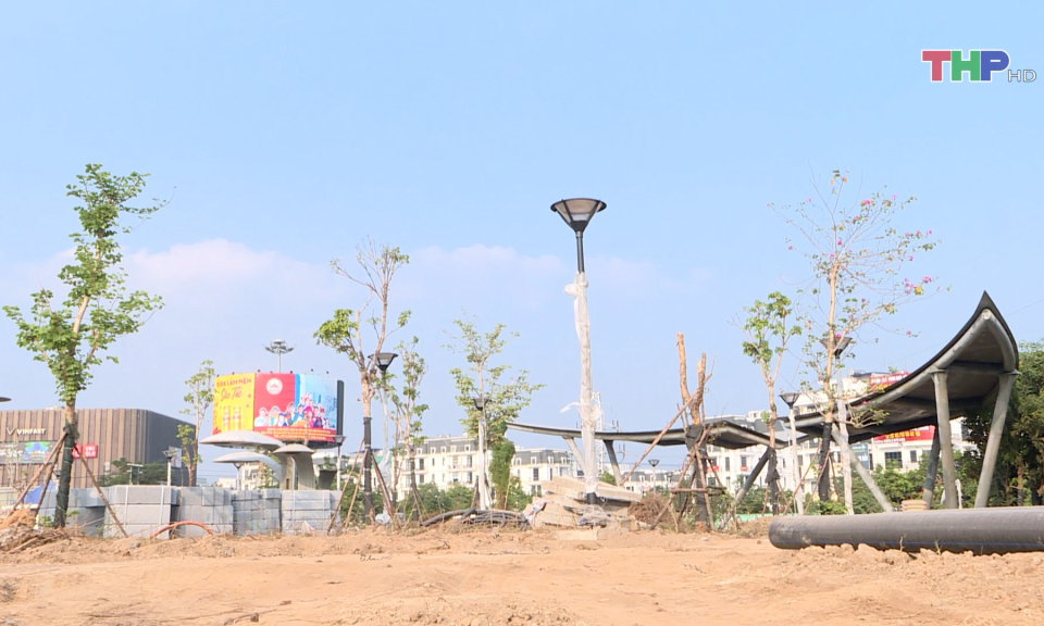 Tiến độ Dự &aacute;n C&ocirc;ng vi&ecirc;n c&acirc;y xanh N&uacute;t giao Nam cầu B&iacute;nh
