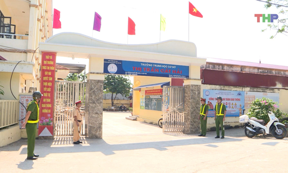 Bảo đảm an to&agrave;n giao th&ocirc;ng học đường