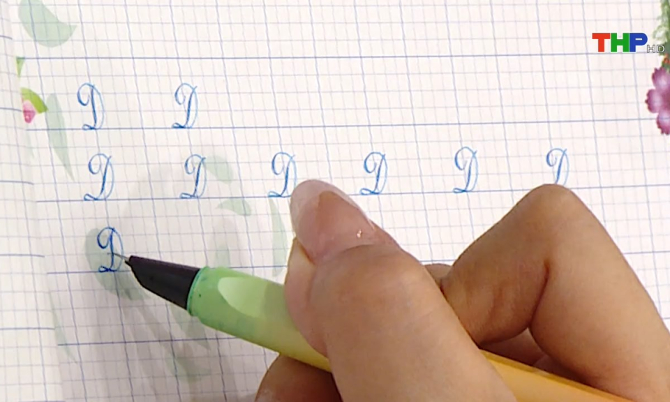 Măng non đất Cảng: Viết chữ đẹp (Phần 18)