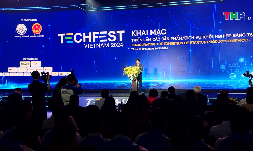 Khai mạc Triển l&atilde;m c&aacute;c sản phẩm, dịch vụ khởi nghiệp s&aacute;ng tạo