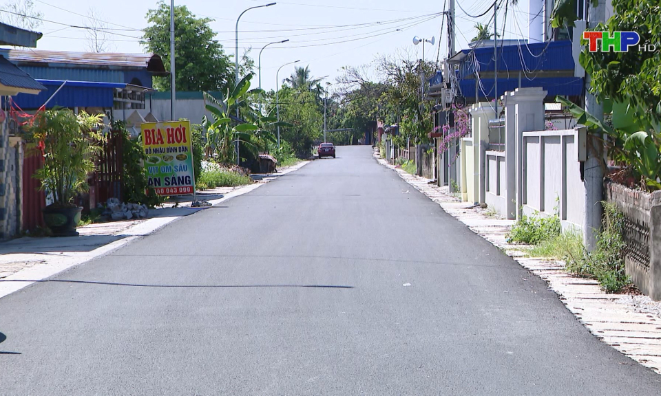 Ho&agrave;n thiện hệ thống hạ tầng giao th&ocirc;ng n&ocirc;ng th&ocirc;n