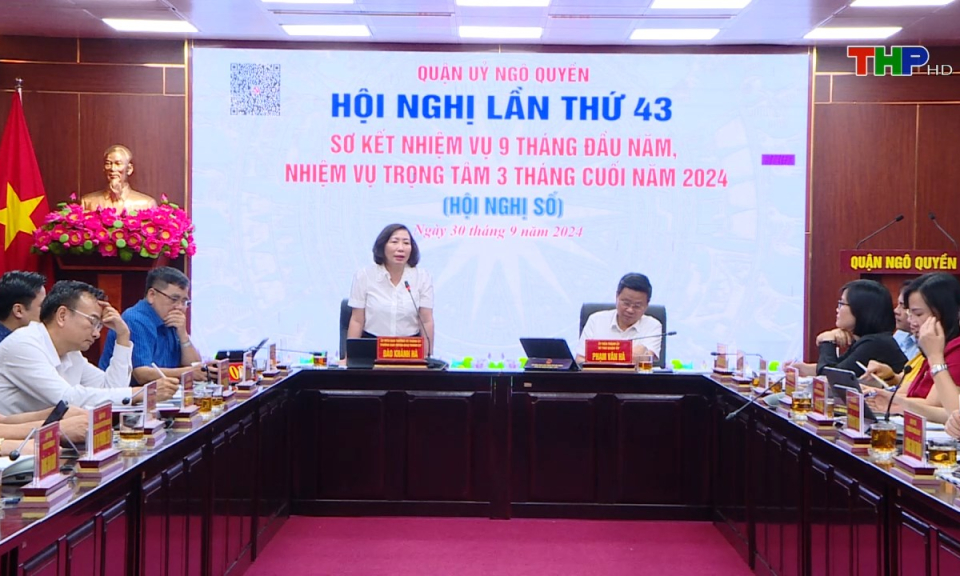 X&acirc;y dựng Đảng: Quận ủy Ng&ocirc; Quyền chuẩn h&oacute;a quy tr&igrave;nh Đại hội Đảng bộ