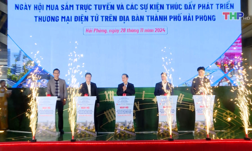 Ng&agrave;y mua sắm trực tuyến th&agrave;nh phố Hải Ph&ograve;ng