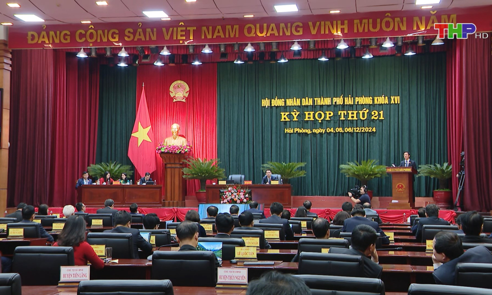 Bế mạc Kỳ họp thứ 21, HĐND th&agrave;nh phố kh&oacute;a XVI