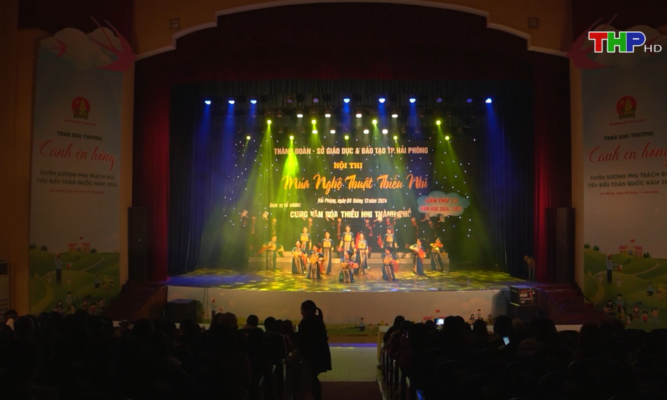 Hội thi &ldquo;M&uacute;a nghệ thuật thiếu nhi th&agrave;nh phố&rdquo;  