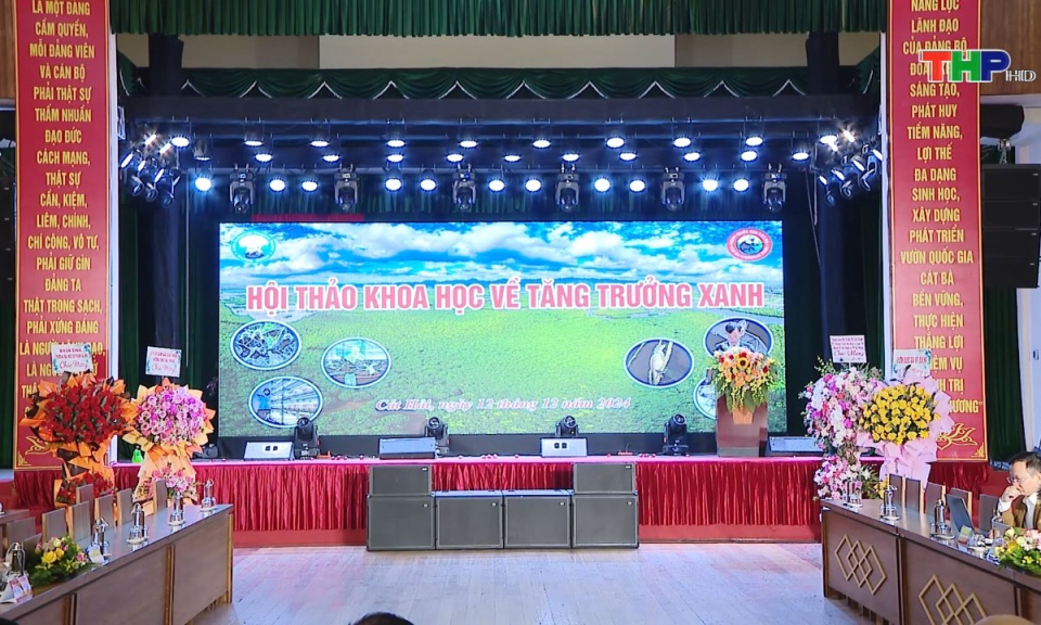 Hội thảo khoa học về tăng trưởng xanh