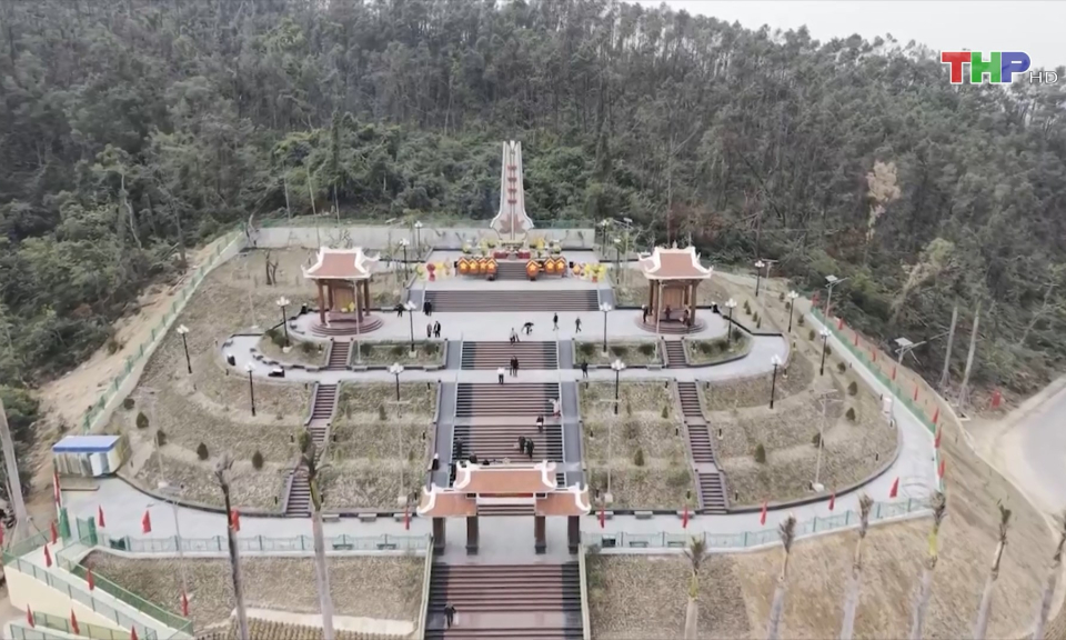 Kh&aacute;nh th&agrave;nh Đ&agrave;i tưởng niệm c&aacute;c AHLS quận Kiến An