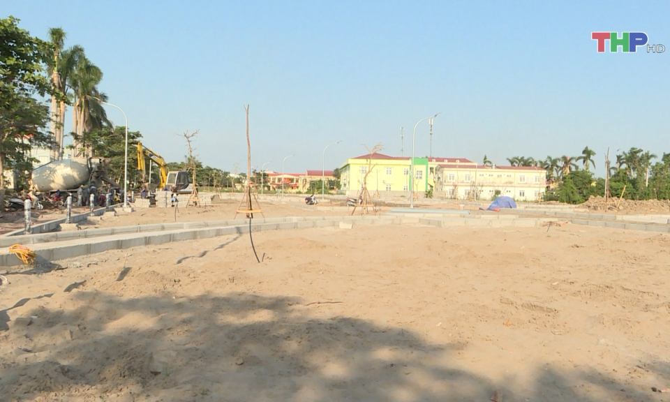 Sớm ho&agrave;n th&agrave;nh c&aacute;c dự &aacute;n vườn hoa tại quận Dương Kinh