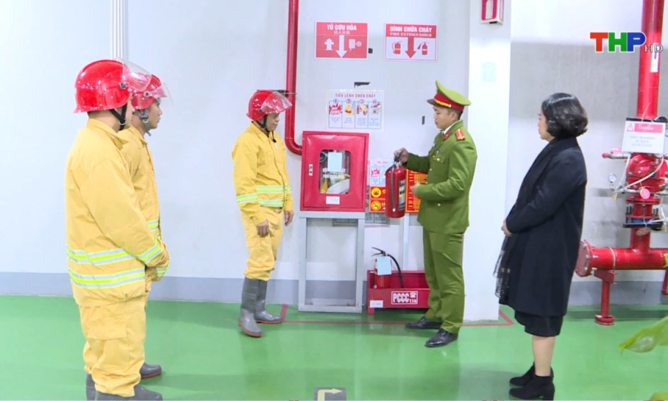 An ninh Hải Ph&ograve;ng: Tăng cường bảo đảm an ninh, an to&agrave;n ch&aacute;y nổ trong c&aacute;c Khu c&ocirc;ng nghiệp