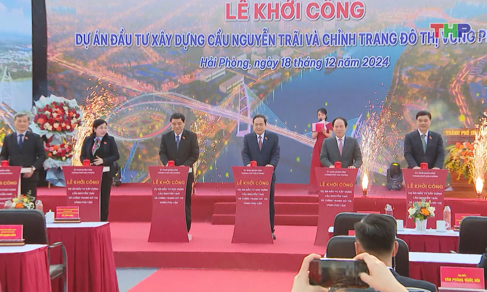 Khởi c&ocirc;ng Dự &aacute;n cầu Nguyễn Tr&atilde;i v&agrave; chỉnh trang v&ugrave;ng phụ cận