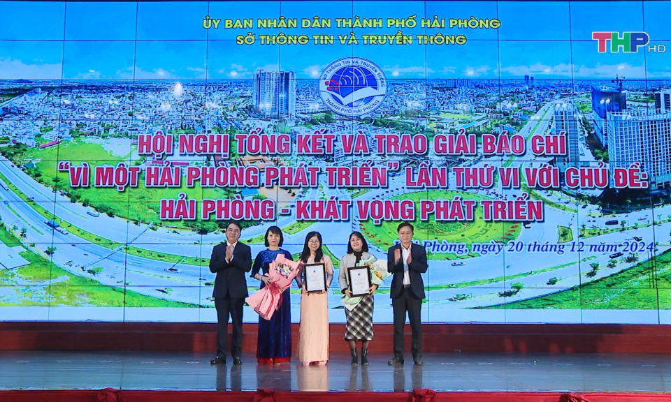 Giải B&aacute;o ch&iacute; &ldquo;V&igrave; một Hải Ph&ograve;ng ph&aacute;t triển&rdquo; 