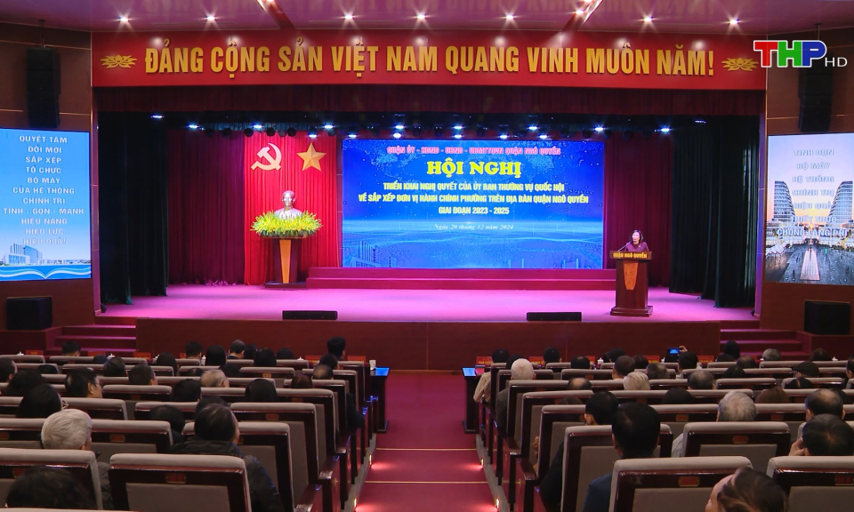 Quận Ng&ocirc; Quyền sẵn s&agrave;ng cho sắp xếp đơn vị h&agrave;nh ch&iacute;nh