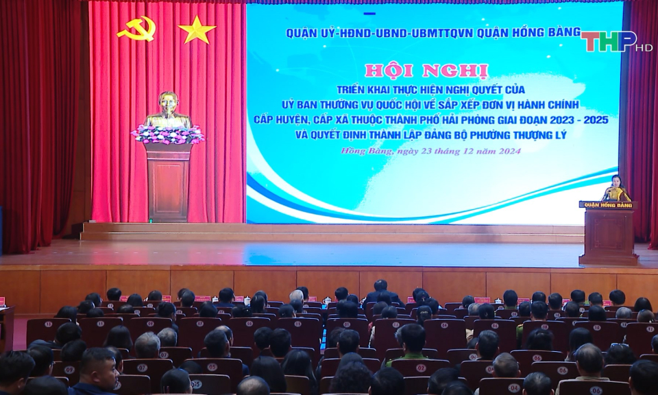 Quận Hồng B&agrave;ng sẵn s&agrave;ng cho s&aacute;p nhập địa giới h&agrave;nh ch&iacute;nh