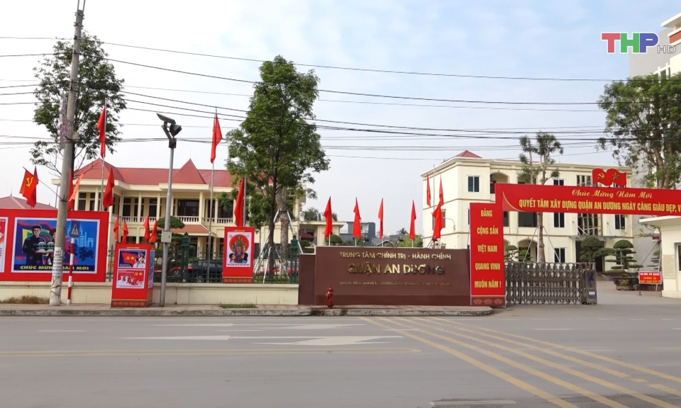 Thi đua ch&agrave;o mừng ng&agrave;y th&agrave;nh lập quận An Dương