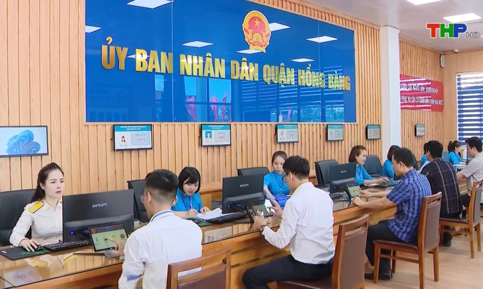 Ph&oacute;ng sự: Dấu ấn cải c&aacute;ch h&agrave;nh ch&iacute;nh Hải Ph&ograve;ng năm 2024