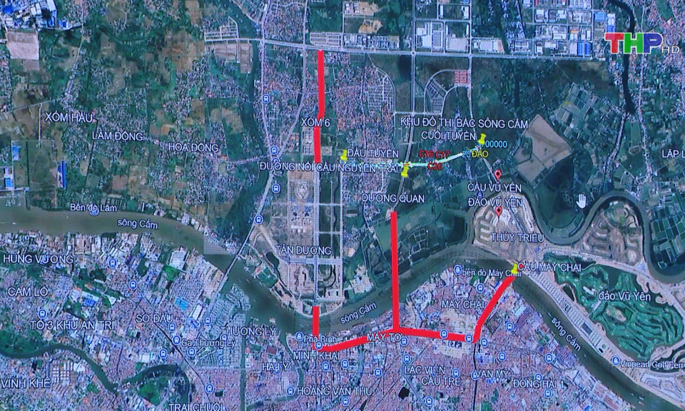 Đẩy nhanh tiến độ di chuyển c&aacute;c cơ quan, đơn vị  sang Trung t&acirc;m Ch&iacute;nh trị - H&agrave;nh ch&iacute;nh Bắc s&ocirc;ng Cấm 