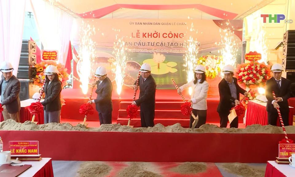 Khởi c&ocirc;ng Dự &aacute;n x&acirc;y dựng cải tạo Hồ Sen                                             