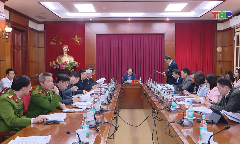 Phi&ecirc;n họp thứ 9 Ban Chỉ đạo Ph&ograve;ng chống tham nhũng, ti&ecirc;u cực th&agrave;nh phố