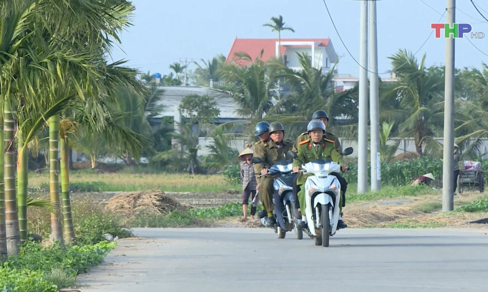 Hỗ trợ lực lượng bảo vệ ANTT tại cơ sở