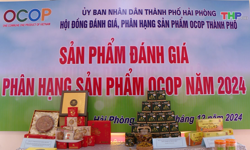 Th&ecirc;m 37 sản phẩm OCOP được xếp hạng 4 sao  
