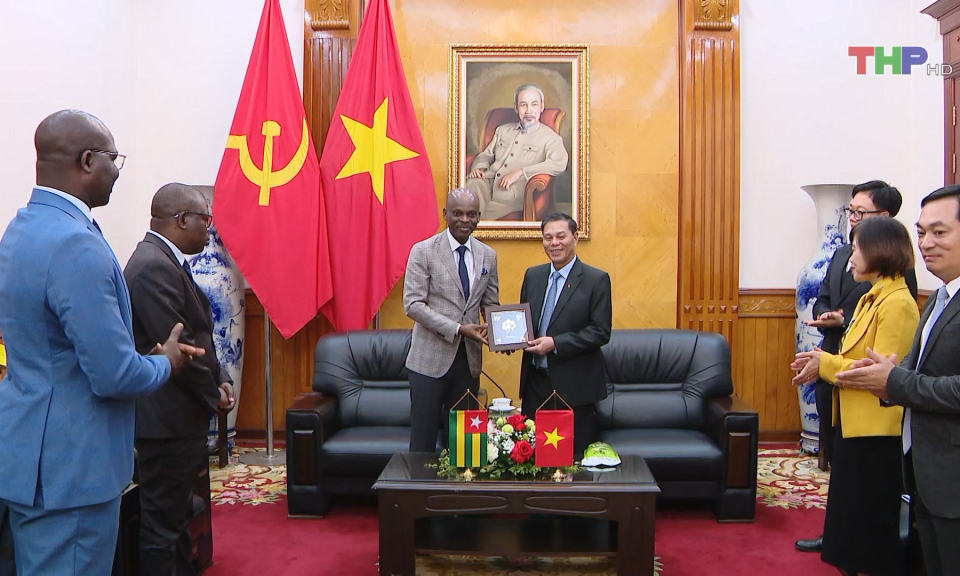 Trao đổi về hợp t&aacute;c Hải Ph&ograve;ng - Togo