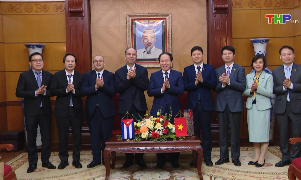Tăng cường hợp t&aacute;c Hải Ph&ograve;ng - Cuba