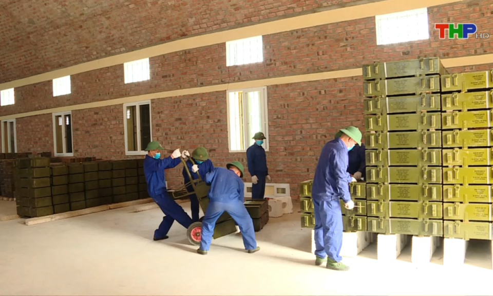 Quốc ph&ograve;ng địa phương: C&ocirc;ng t&aacute;c bảo đảm vũ kh&iacute;, trang bị kỹ thuật cho c&aacute;c nhiệm vụ