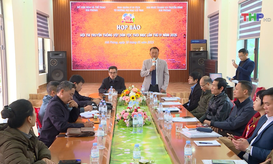 Chuẩn bị Hội thi truyền thống Vật d&acirc;n tộc thời Mạc  