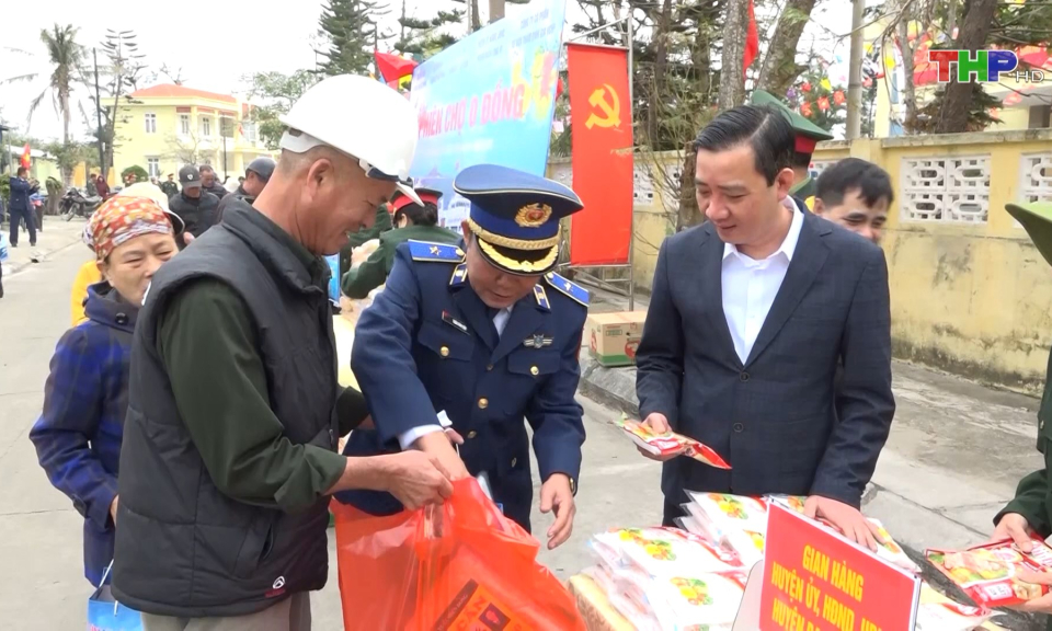 Chợ Tết 0 đồng nơi đảo tiền ti&ecirc;u