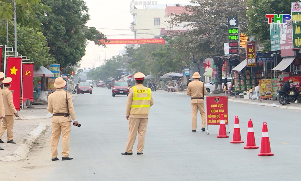 Tăng cường xử l&yacute; vi phạm nồng độ cồn 