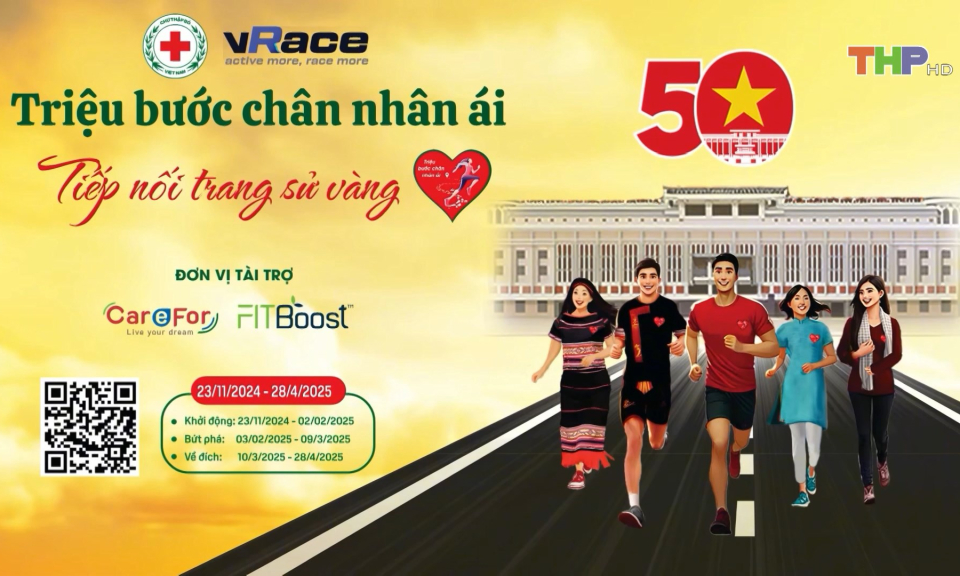 Chiến dịch &ldquo;Triệu bước ch&acirc;n nh&acirc;n &aacute;i&rdquo;