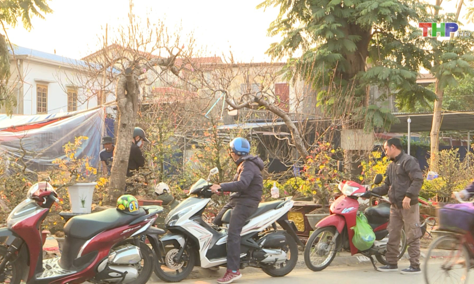 Bảo đảm ATGT tại c&aacute;c chợ hoa xu&acirc;n