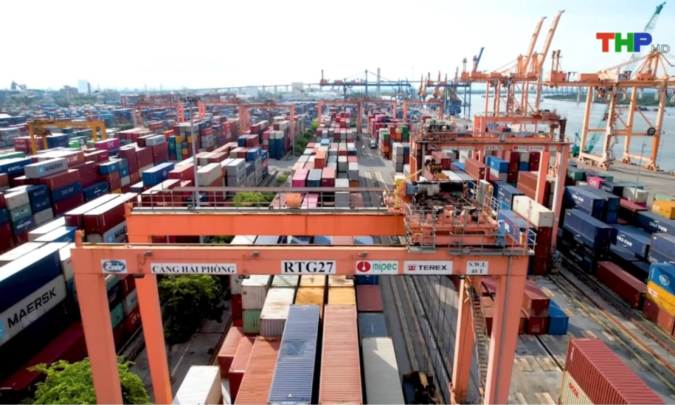 Hải Ph&ograve;ng chuyển động v&agrave; kết nối: Nỗ lực để tăng trưởng kim ngạch xuất nhập khẩu c&oacute; t&iacute;nh bền vững