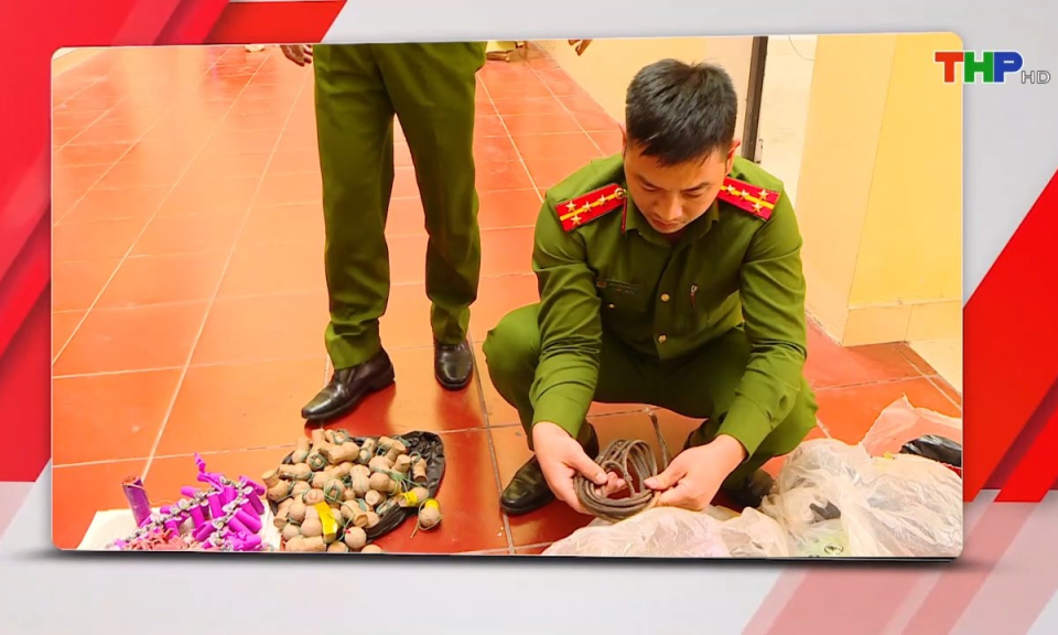 Điểm nhấn 365: Tăng cường tuy&ecirc;n truyền ph&aacute;p luật về Quản l&yacute;, sử dụng vũ kh&iacute;, vật liệu nổ, c&ocirc;ng cụ hỗ trợ