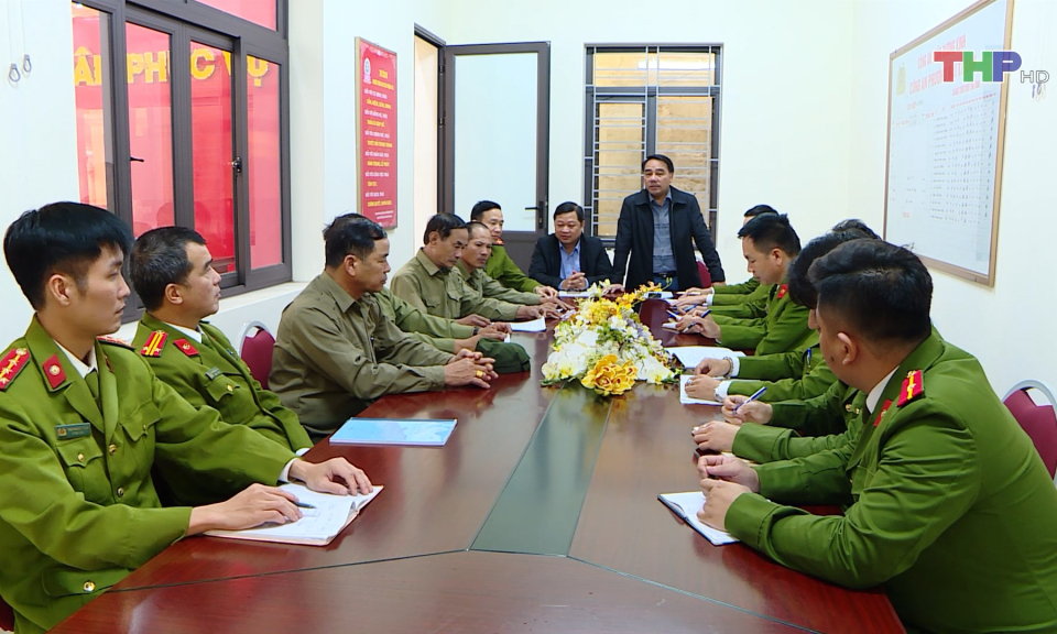 Ph&aacute;t huy vai tr&ograve; của lực lượng an ninh cơ sở