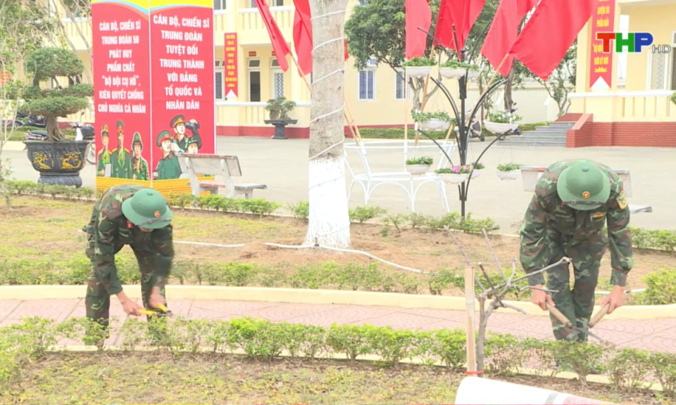 Quốc ph&ograve;ng địa phương: Vui xu&acirc;n mới kh&ocirc;ng qu&ecirc;n nhiệm vụ