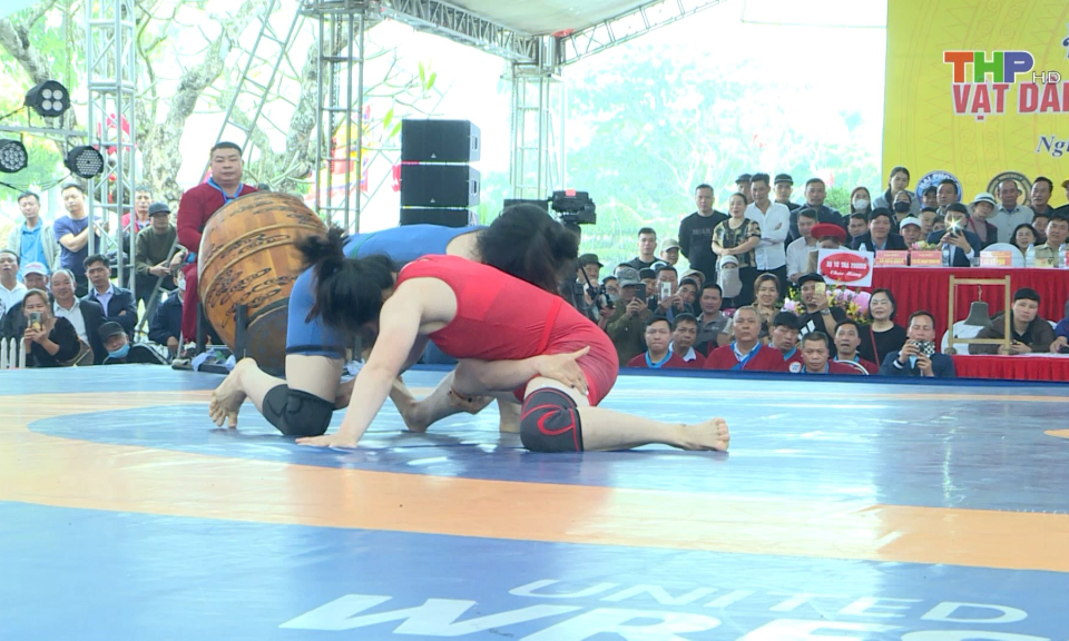 Chuẩn bị Hội thi Vật d&acirc;n tộc thời Mạc  