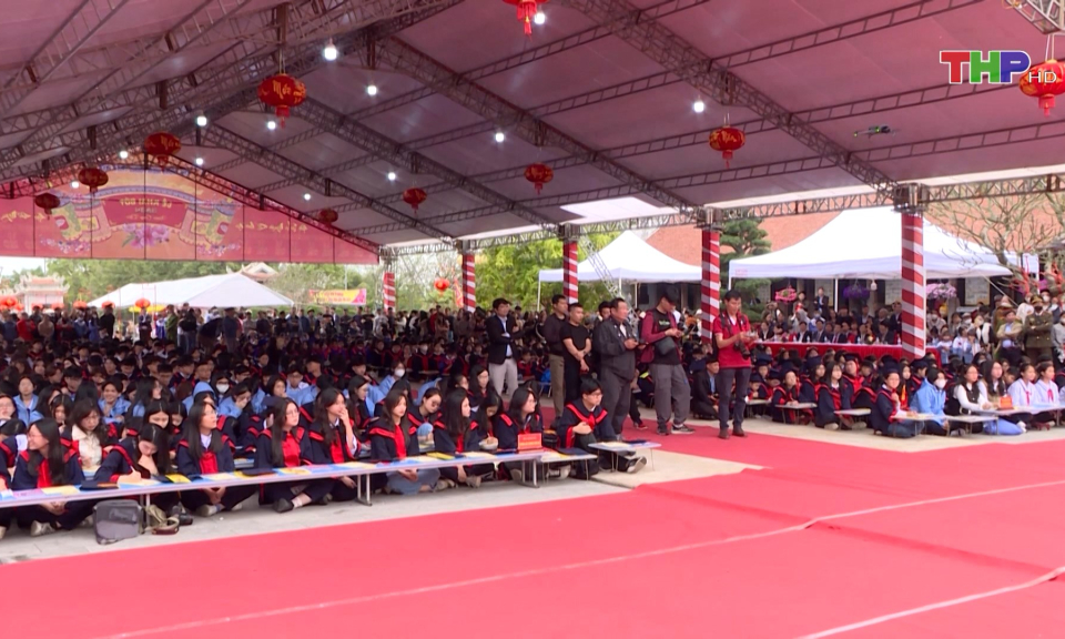 Chuẩn bị Lễ Khai b&uacute;t Xu&acirc;n Ất Tỵ