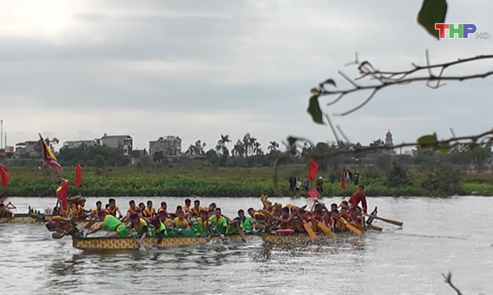 Lễ hội bơi trải Đ&igrave;nh - Ch&ugrave;a Ngọ Dương