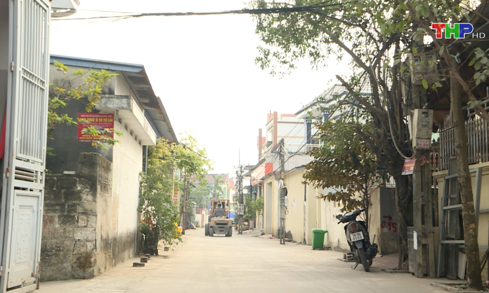 Tập trung c&ocirc;ng t&aacute;c x&acirc;y dựng n&ocirc;ng th&ocirc;n mới