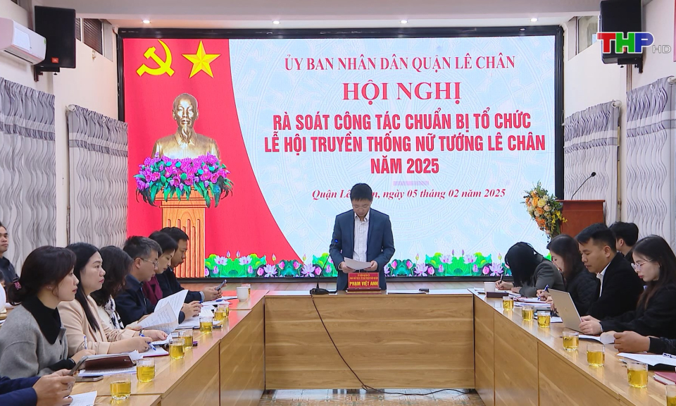 Chuẩn bị Lễ hội Nữ tướng L&ecirc; Ch&acirc;n 