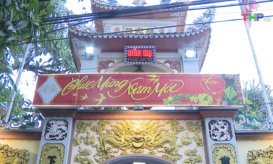 Đền Hạ - Địa chỉ đỏ gi&aacute;o dục truyền thống  