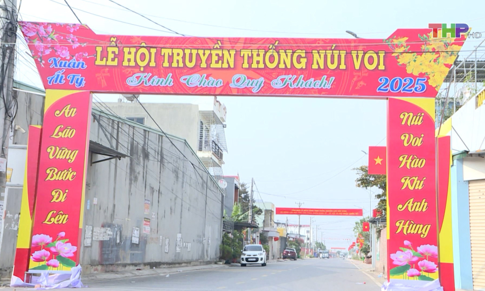 Chuẩn bị Lễ hội truyền thống N&uacute;i Voi  