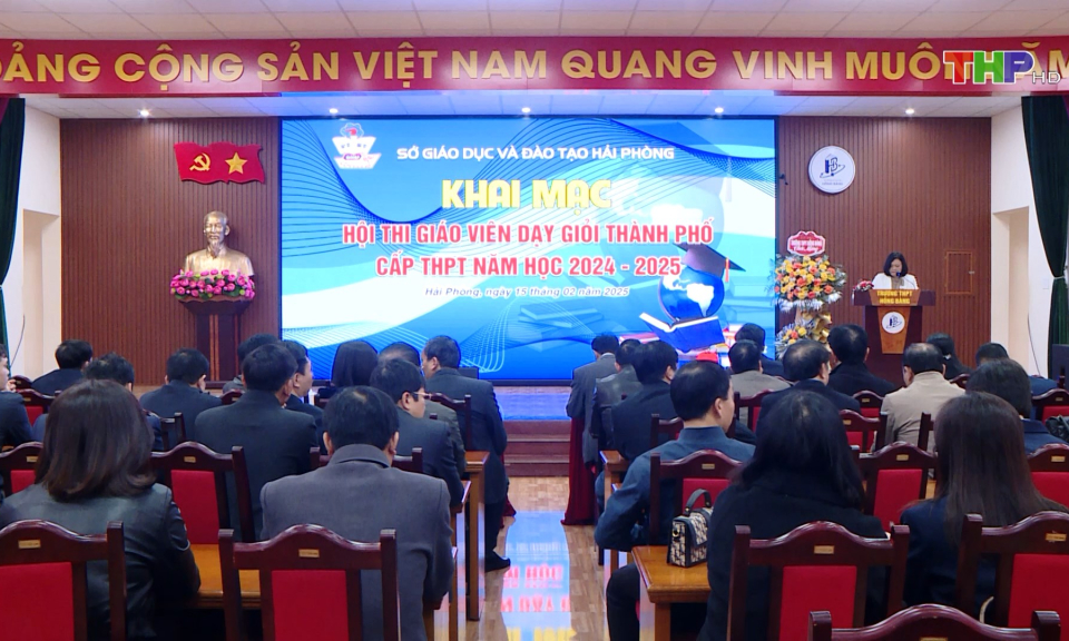 Hội thi gi&aacute;o vi&ecirc;n dạy giỏi cấp THPT