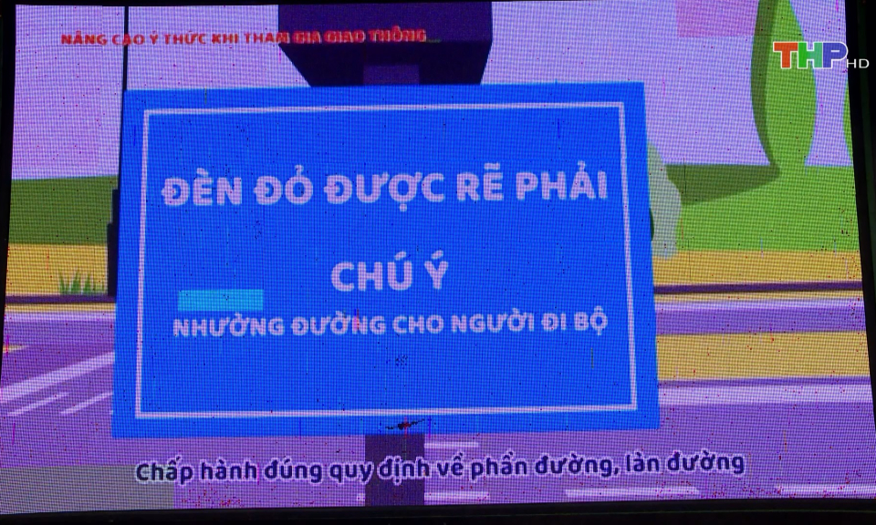 N&acirc;ng cao nhận thức về ATGT trong trường học