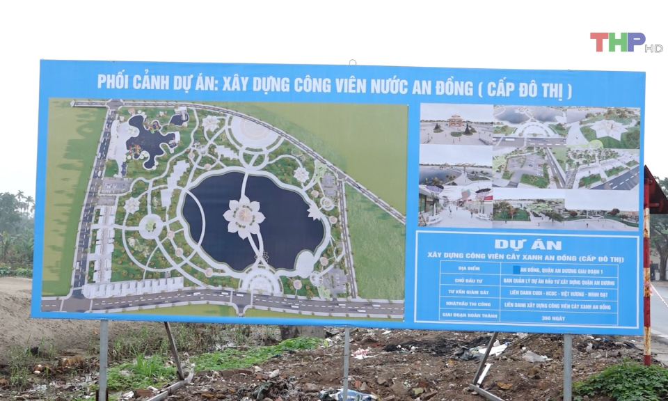 Thực hiện c&aacute;c dự &aacute;n trọng điểm tại quận An Dương