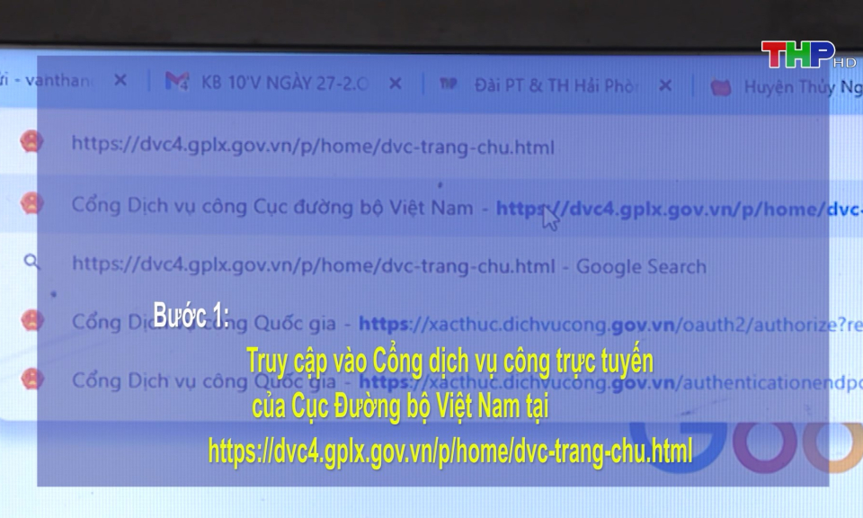 Hướng dẫn cấp đổi giấy ph&eacute;p l&aacute;i xe online