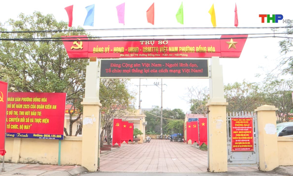 Hộp thư truyền hình: Công tác sắp xếp tổ chức bộ máy tại quận Kiến An