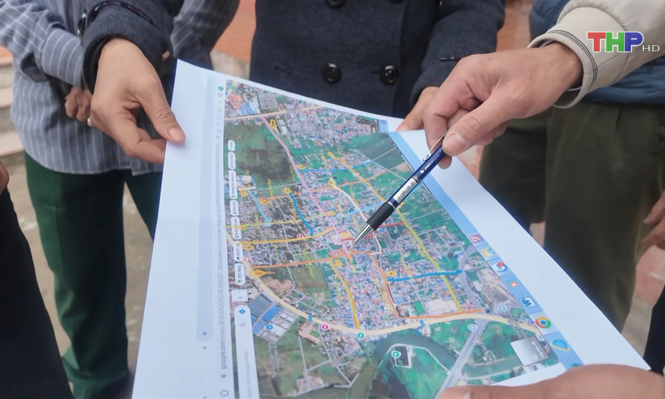 R&agrave; so&aacute;t gắn biển số nh&agrave; v&agrave; đặt t&ecirc;n đường phố