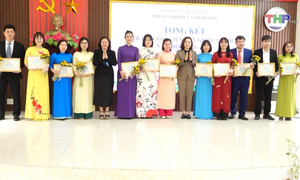 Hội thi Gi&aacute;o vi&ecirc;n dạy giỏi cấp THCS